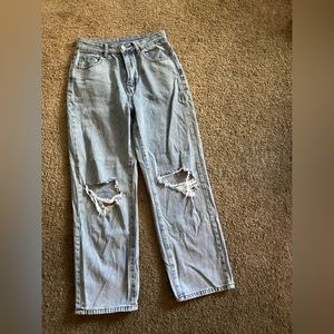 classic straight baggy jeans